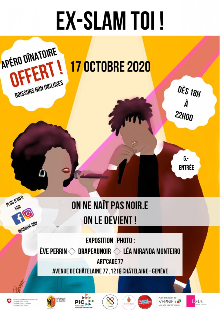 You are currently viewing Ex-Slam Toi ! SAMEDI 17 OCTOBRE 2020